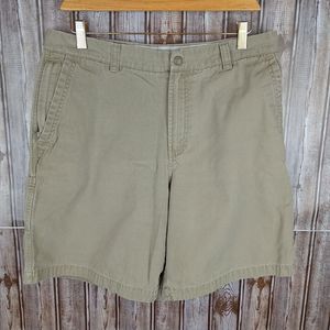 Columbia Sportswear Chino Khaki Cargo Shorts Tan Men's Size 37